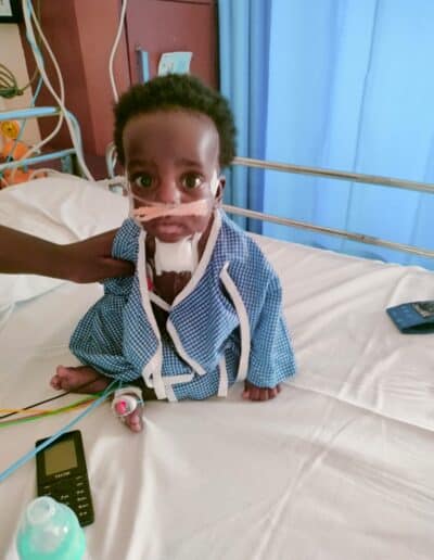 Rapheal in ospedale